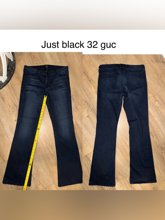 Just Black Denim - Just Black Dark Indigo Wide Leg Jeans